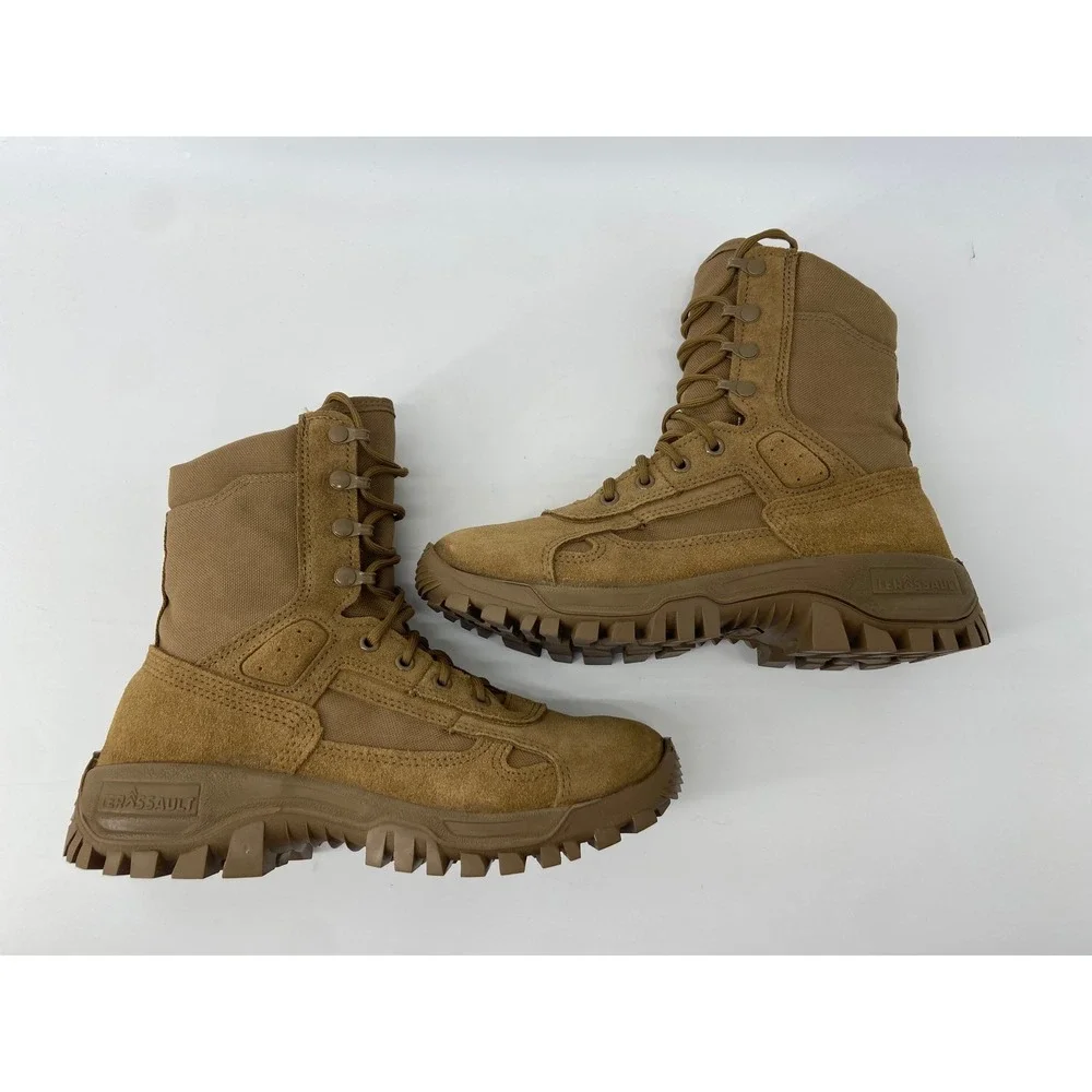 McRae Military Combat Boots Men 8 Coyote Brown 8177 Terassault T1 Tactical Army
